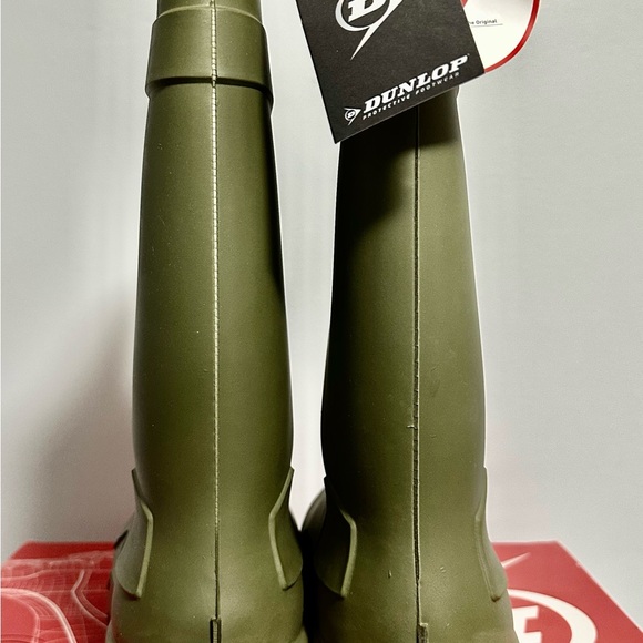 Dunlop Men’s Steel To Steel Plate PU Thermo+ Extreme Cold Work Boots - Olive - Picture 5 of 12